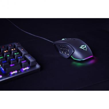 Trust Миша ігрова GXT970 MORFIX CUSTOMISABLE Black