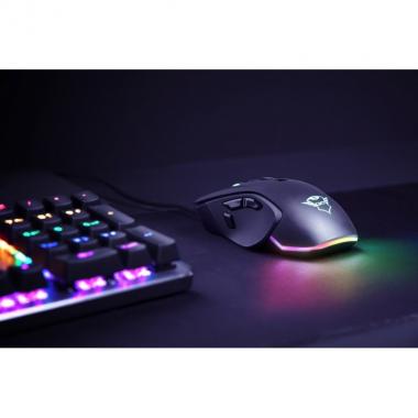 Trust Миша ігрова GXT970 MORFIX CUSTOMISABLE Black