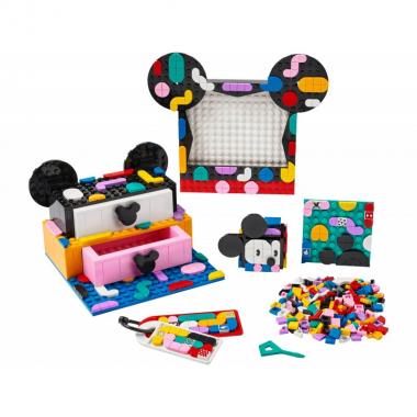 LEGO DOTS Mickey Mouse & Minnie Mouse Back-to-School Project Box