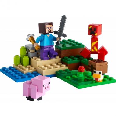 LEGO Конструктор Minecraft Засада Крипера 21177
