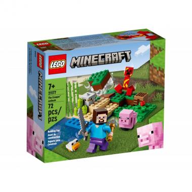 LEGO Конструктор Minecraft Засада Крипера 21177