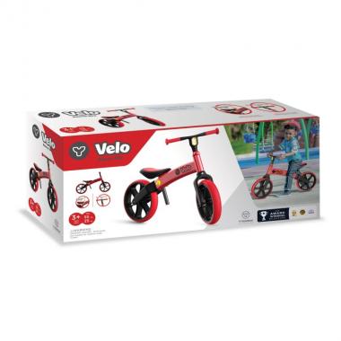 YVolution YVelo Balance Bike 2018 Refresh Red 4L/13L CL 2PK