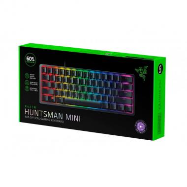 Razer Клавіатура ігрова Huntsman Mini Red Switch USB US RGB, Black