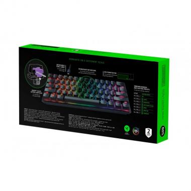 Razer Клавіатура ігрова Huntsman Mini Red Switch USB US RGB, Black