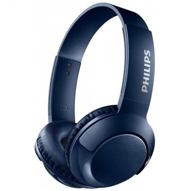 Philips SHB3075 On-Ear Wireless Mic[Blue]