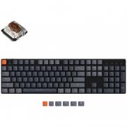 Keychron Клавіатура K5SE 104 Key Gateron Brown White Led WL UA Black