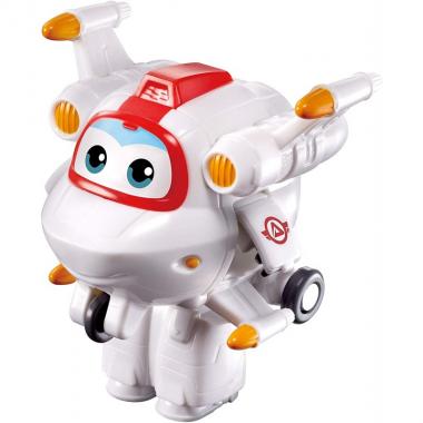 Super Wings Ігровий набір Transform-a-bots, 4 фігурки-трансформери, Діззі рятувальник, Зої, Астра, Астро