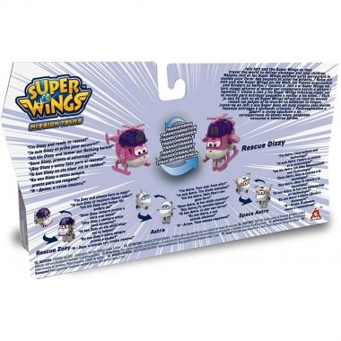 Super Wings Ігровий набір Transform-a-bots, 4 фігурки-трансформери, Діззі рятувальник, Зої, Астра, Астро