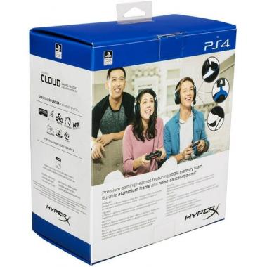 HyperX Headset Cloud PS 3.5mm Black/Blue 4P5H9AM