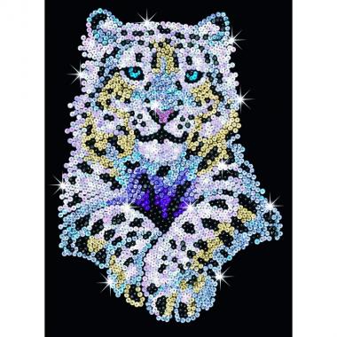 Sequin Art Набір для творчості BLUE Сніговий леопард