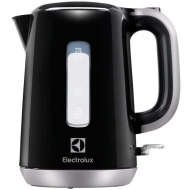 Electrolux Electric kettle, 1,7L, Strix, plastic, black