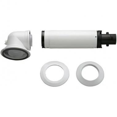 Bosch Set coaxial FC-Set80-C13x horizontal for condensing boilers, length 335-530 mm, diameter 80/125 mm