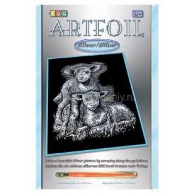 Sequin Art Craft kit ARTFOIL SILVER - Lambs