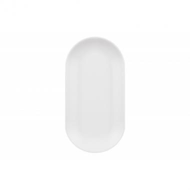 ARDESTO Plate Lucca, 25х13 cm, White, ceramics