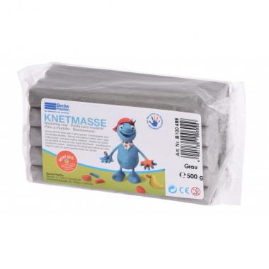 Becks Plastilin Set of modeling clay 500g. Gray