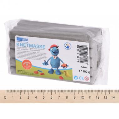 Becks Plastilin Set of modeling clay 500g. Gray