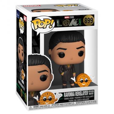 Funko Funko POP! Bobble Marvel Loki Ravonna Renslayer with Miss Minutes 55745
