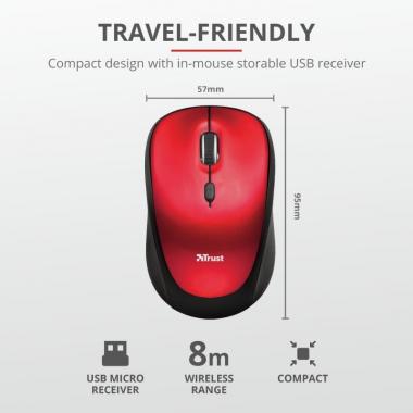 Trust Чехол + мышь YVO MOUSE & SLEEVE 15.6 [23455]