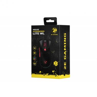 2E Gaming Mouse HyperSpeed Lite WL, RGB Black