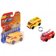 Flip Cars 2 in 1 Dump Truck & Fire Engine