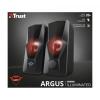 Trust Акустична система (Колонки) 2.0 GXT 610 Argus Illuminated USB Black