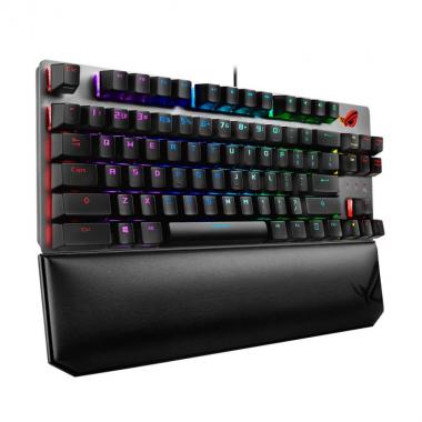 ASUS ROG Strix Scope TKL Deluxe Cherry MX Silent Red Ru USB RGB Black/Grey
