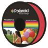 Polaroid Котушка з ниткою 1.75мм/1кг PLA, прозорий червоний