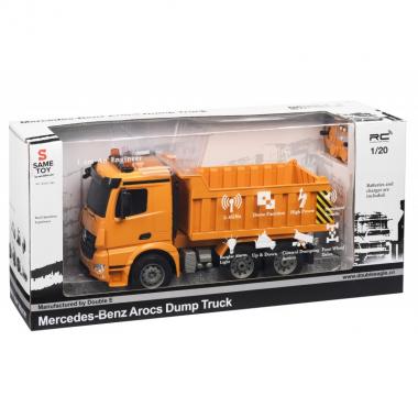 Same Toy Машинка на р/к Самоскид Mercedes-Benz 1:20 (жовтий)