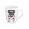 ARDESTO Чашка Pug, 330 мл, порцеляна