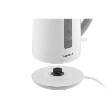 ARDESTO Електрочайник EKL-F17WG 1.7л/2150Вт/strix контроль/колір білий + сірий