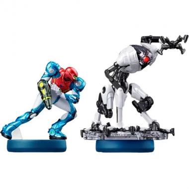 Nintendo Amiibo Samus Aran and E.M.M.I (collection Metroid)