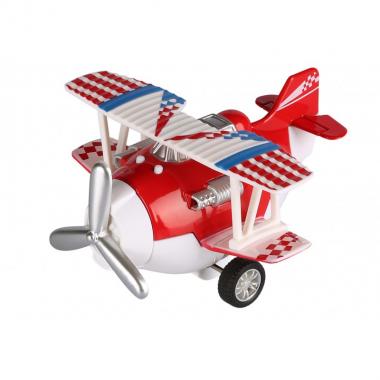 Same Toy Metal inertial Aircraft (red)