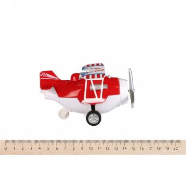 Same Toy Metal inertial Aircraft (red)