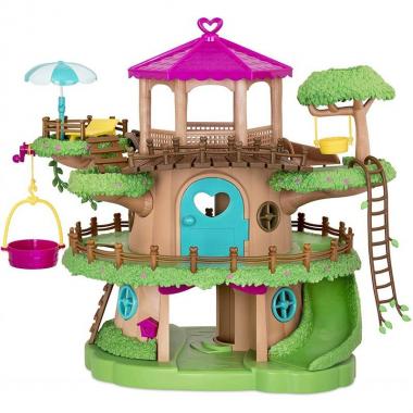 Li`l Woodzeez Playset - Treehouse with elevator