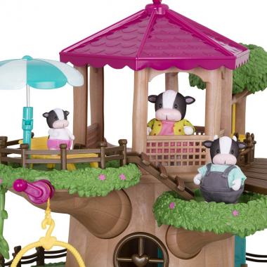 Li`l Woodzeez Playset - Treehouse with elevator