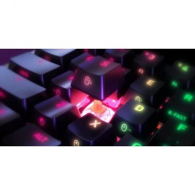 Cherry Xtrfy K5 RGB Compact Mechanical Keyboard 65% Black Ukranian