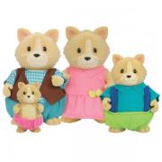 Li`l Woodzeez Figurine set - Cat Family