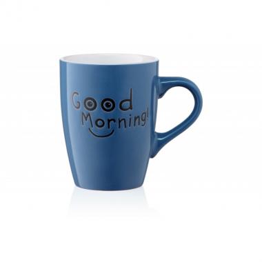 ARDESTO Чашка Good Morning, 330 мл, синя, кераміка