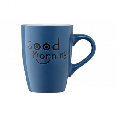 ARDESTO Чашка Good Morning, 330 мл, синя, кераміка
