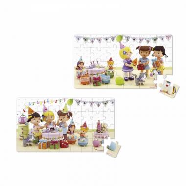 Janod 2 puzzles set Juliet's Party