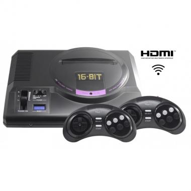 Retro Genesis 16 bit HD Ultra (225 ігор, 2 бездротових джойстика, HDMI кабель)