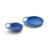 Nuvita Тарілка для годування Easy Eating (2шт. глибока і дрібна)[NV8461Blue]