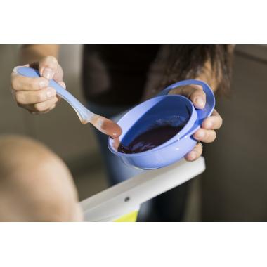 Nuvita Тарілка для годування Easy Eating (2шт. глибока і дрібна)[NV8461Blue]