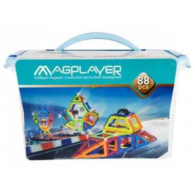 MagPlayer Конструктор магнитный 88 ед. (MPT-88)