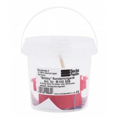 Becks Plastilin Accessories for modeling clay - Set for decorating with threads