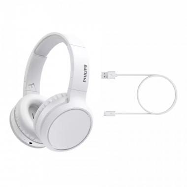 Philips Наушники TAH5205 Over-ear ANC Wireless Mic White