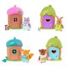 Li`l Woodzeez Игровой набор - Домик c сюрпризом (голубая крыша, 1 фигурка лисенка, 1 аксессуар)