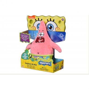 Sponge Bob Exsqueeze Me Plush Patrick Burp із звуком