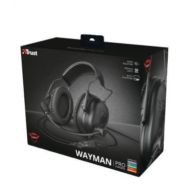 Trust GXT 444 Wayman Pro Gaming Headset BLACK