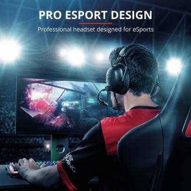 Trust GXT 444 Wayman Pro Gaming Headset BLACK